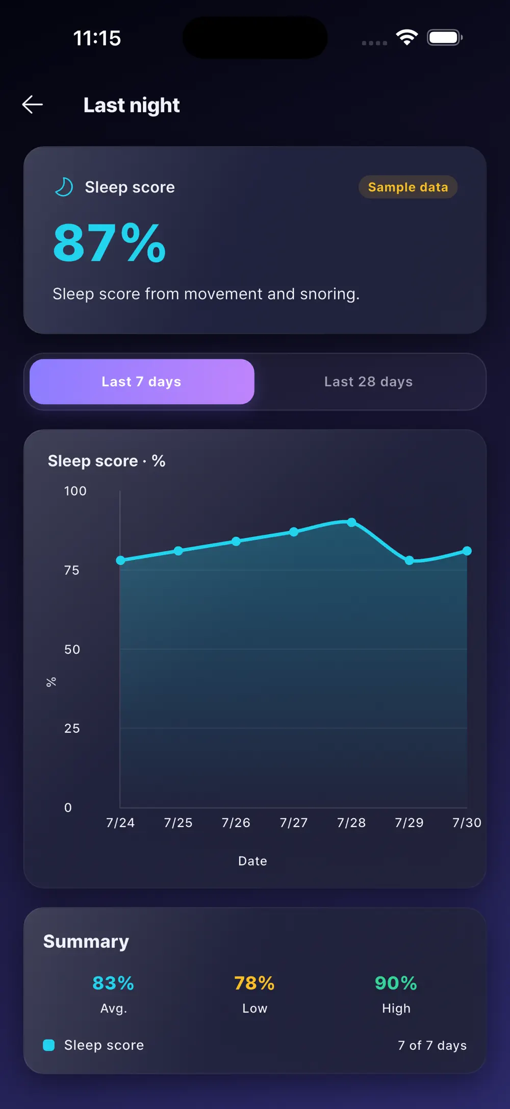 Lina Alarm screenshot 8