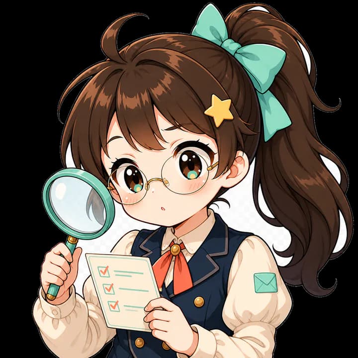 Agree character reviewing a request
